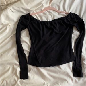 Fitting, Long Sleev Crop Top